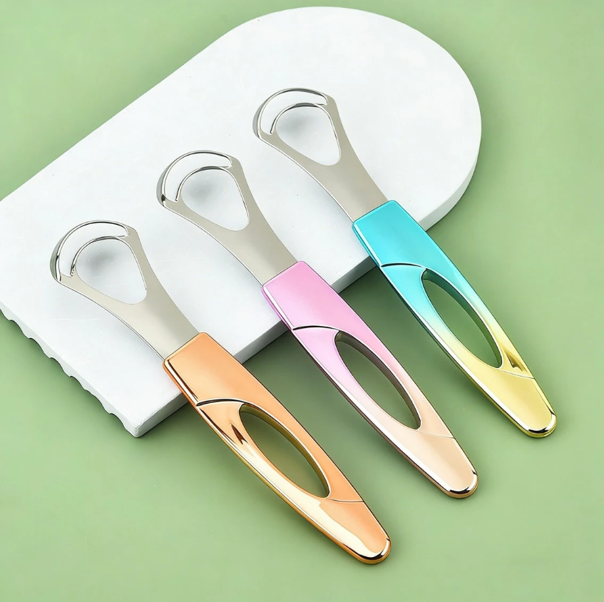 Hygilux™ PureSweep Tongue Scraper 🌈
